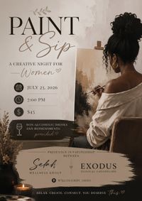 Paint & Sip: A Creative Night for Women