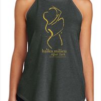 2026 Haiku Milieu After Dark Festival T-shirt charcoal 