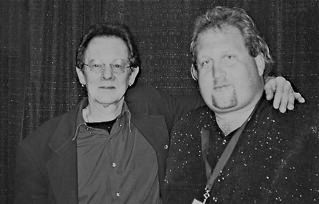 Noel Redding (bass player for Jimi Hendrix) and Eric at EMP Music Project, Seattle, Washington
