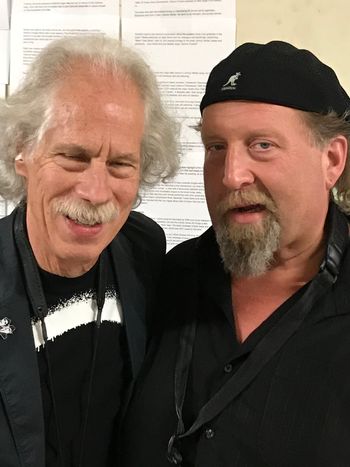 Me and Blue Lou Marini at the Blues Bender Vegas

