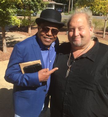 Me and Tito Jackson at the BB King Museum
