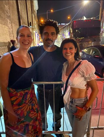 Alison, Taylor Rice (Local Natives) and little old me.
