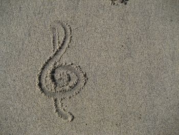Backwards Treble Clef for Corey
