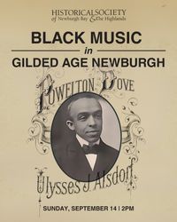 Black Music in Gilded Age Newburgh