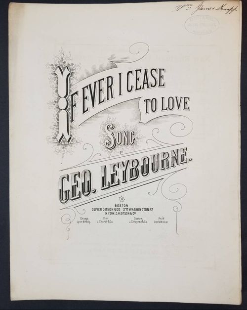 Gilded Age Brellochs William James Knapp Cherry Hill Music