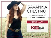 Savanna Chesnut- The Voice!