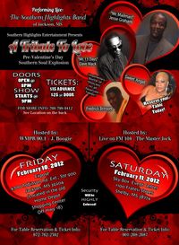 A Tribute To Love - Pre-Valentine's Day Southern Soul Explosion