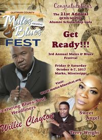 Quitman County 3rd Annual Mules and Blues Festival