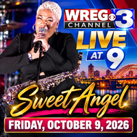 Sweet Angel on WREG CHANNEL 3 MEMPHIS ~ LIVE AT 9