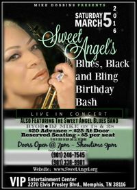 Sweet Angel's Blues, Black and Bling Birthday Bash