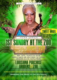 1ST SUNDAY AT THE ZOO featuring SWEET ANGEL