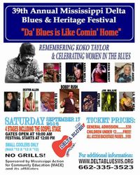Mississippi Delta Blues and Heritage Festival 2016