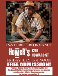 Album Release In-Store Performance