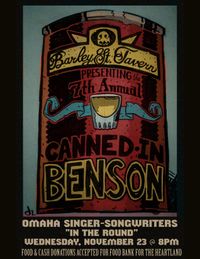 7th Annual "Canned in Benson" Food Drive and Songwriter Showcase