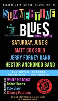 Summertime Blues Booze & BBQ