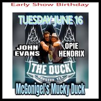 OPIE HENDRIX BIRTHDAY WITH JOHN EVANS