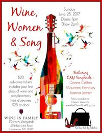 Wine, Women & Song