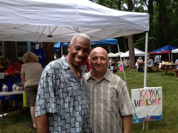 Reggie Harris a true "National Treasure" this man is - What a soul.  I feel blessed to have Reggie in my life.  I am honored to work with Reggie. Several recordings and now we get to do live dates as
