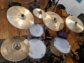 Beautiful light and compact kit with a bigger then life sound for those tight gigs TAMA Club Jam in Ash 1 of 5
