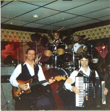 One of my most treasured photo's: At 18 with two incredible people. Dave Gifford: guitar and Ed Schultz: Elkavox Accordion played with Leslie Speaker (what an incredible sound).  Performed all kinds of music with these two men.  Such wonderful mentors to me.  What an important foundation I developed because these guys gave me a shot!  Love you two.
