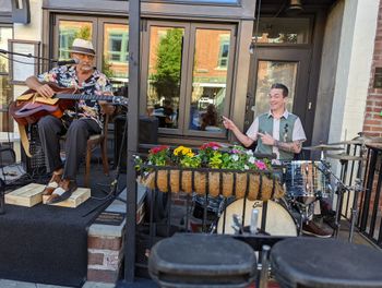 Franklin Micare Trio at NY Restaurant, Catskill, NY 3 of 11 - Franklin Micare and Chris Osborn
