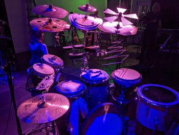 Improvisational show featuring percussion, Vincenza Dante: dance, Gus Mancini: wind synth & keys 5 of 11
