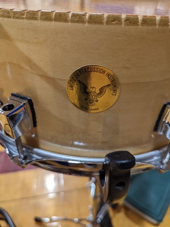 My beautiful custom Cajon Snare by Ken Lovelett and America Percussion Company 3 of 5
