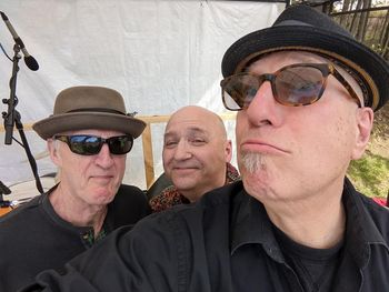 Outside Venue at the Colony with Paul Duffy, Me, Studio Stu, Woodstock, NY 4 of 4
