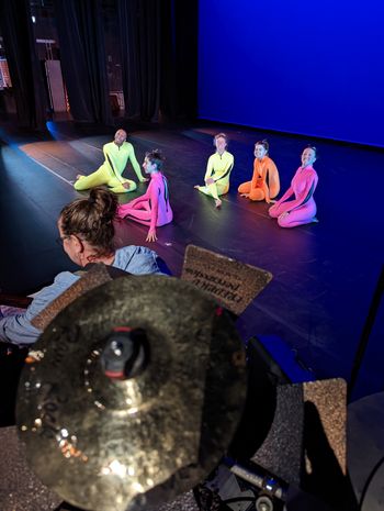 At The Egg with Ellen Sinopoli Dance Company and Maria Zemantauski for the World Premier of "Standing Last" with original music by Maria Z and Myself entitled "backscattering" 11 of 16
