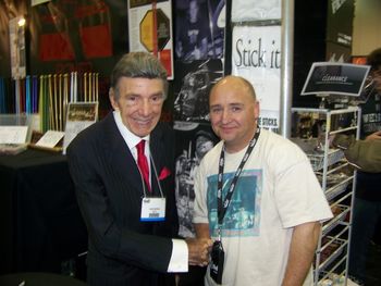 Mr. Louie Bellson.  Wow! Legend.  What a very humble and sweet spirit this gentleman has.  Words can't even describe what it felt like to meet and visit with this man.  God bless you sir.  And thank y
