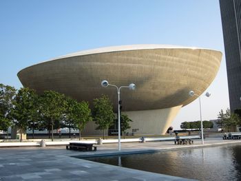 The Egg Remarkable building with two very different kind of performance spaces -
