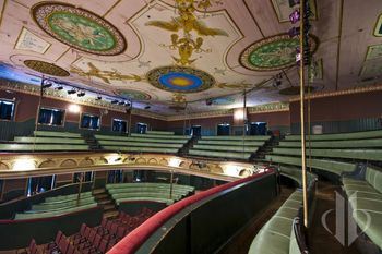 Cohoes Music Hall View from Balcony Michael Benedict's "Drum Battle"
