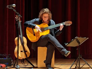 Recital Hall at SUNY Albany for Flamenco Concert with Maria Z La Nina and myself 5 of 5 - Maria Zemantauski
