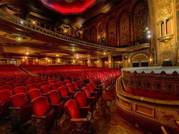 Landmark Theater View from House Right in Orchestra Section
