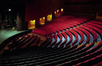 Kitty Carlisle Hart Theatre Sits 1000.  Have had the privilege to perform in this room with The Peggy Delaney Trio, The McKrells and NY Banjo Sumit
