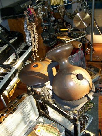 In the studio with and for an amazingly talented and profoundly creative saxophonist Joe Giardullo - this is my world 4 of 9
