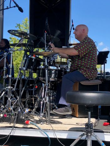 Photo 8 of 8 Heard at the 2021 Albany Jazz Festival Me; Drums / Percussion
