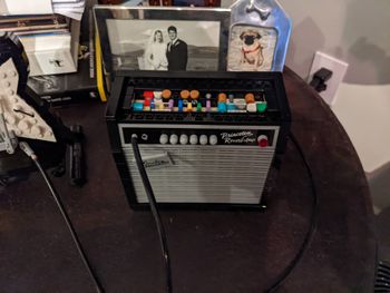 Mini Fender Guitar & Amp made out of LEGO's 2 of 2
