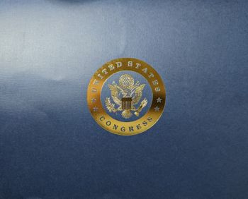 Congressional Citation Cover from Congressman Paul Tonko
