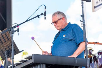 Photo 2 of 9 Michael Benedict & JazzVIBES at 2021 Albany Jazz Festival: Michael Benedict - Vibes
