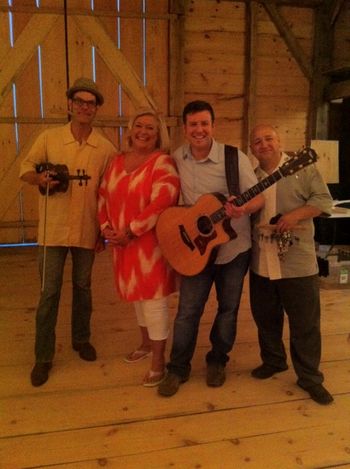 Seth Warden Trio on Nancy Fuller's Food Network's Farmhouse Rules_3 Always a musical treat and adventure to create both children's music = "Seth and the Moody Melix" and Adult Contemporary Music = "Seth Warden Trio" we were honored for a second time to work with the Food Networks Nancy Fuller on her "Farmhouse Rules" Show
