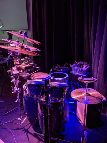 Improvisational show featuring percussion, Vincenza Dante: dance, Gus Mancini: wind synth & keys 11 of 11
