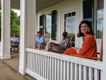 Concert with Kristin Renehan and James Mastrianni  at Hill-Stead House, Ct. 9 of 18 - James Mastrianni Mike Castles Hue Cox and Kristin Renehan
