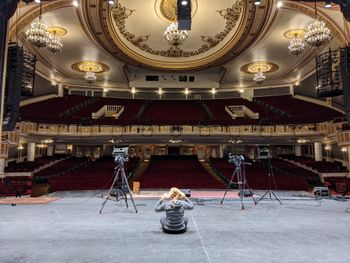 Virtual Performances with Maria Zemantauski and Kevin McKrell for Melodies of Christmas at the grand historic Proctors Theater 1 of 11
