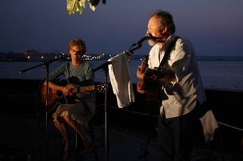 Steve and Caroline I performed at the Burning River Fest a number of times.  Caroline Quine joined me for at least twice.
