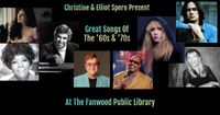 "Great Songs of the '60s and '70s" with The Christine Spero Duo