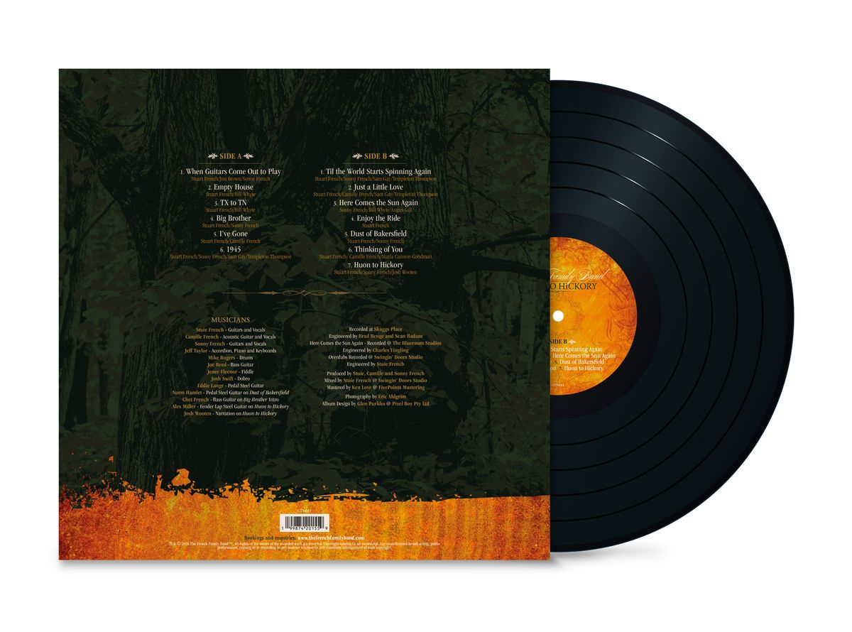 Huon to Hickory VINYL  ** USA Only ** - Vinyl