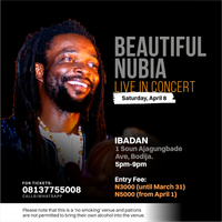 Beautiful Nubia Live in Ibadan!
