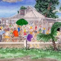 Steven Katz at Cheeseburger in Paradise