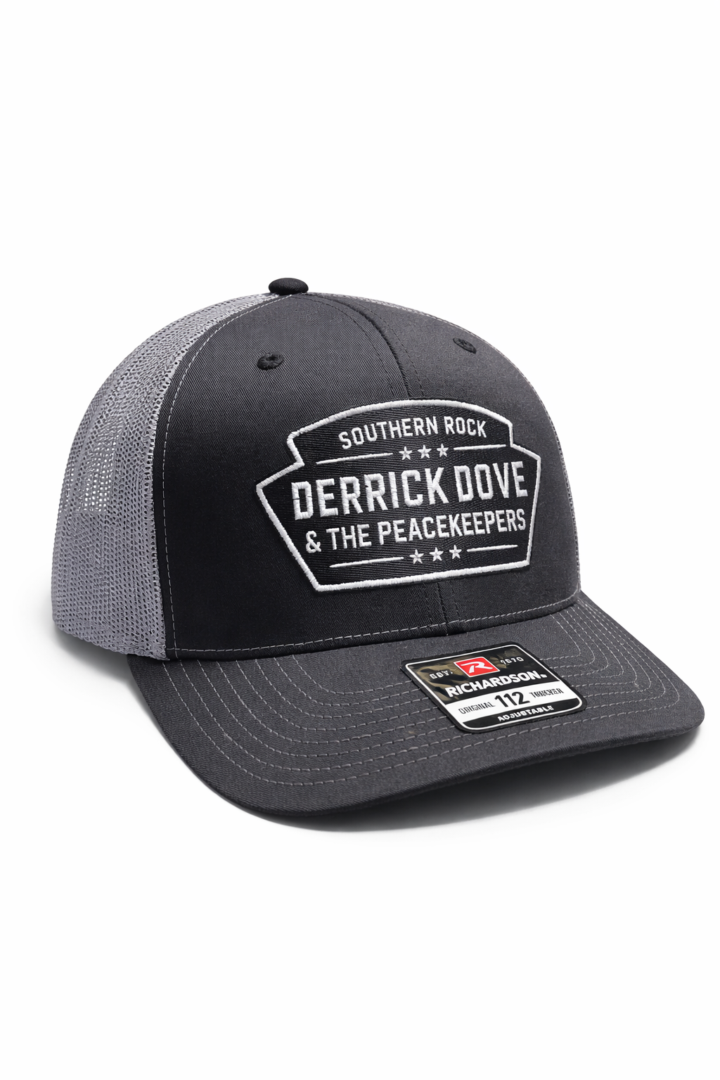 Black/Grey Southern rock Hat